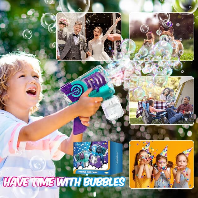 Thumbnail 5 de Eaglestone Bubble Gun 2-Pack automatic bubble blaster