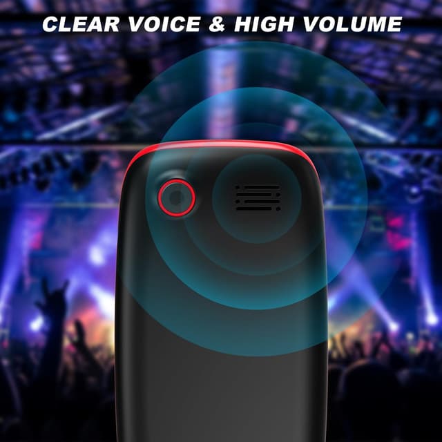 Detalle 2 de CHAKEYAKE Seniorenhandy 1.7 Zoll Klapphandy