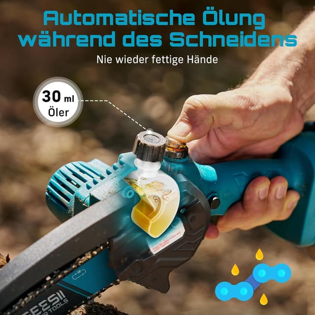 Thumbnail 2 de Seesii Mini-Kettensäge 6 Zoll