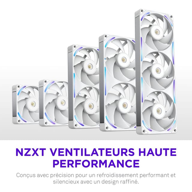 Detalle 2 de NZXT F120X ventilateur PC 120 mm PWM RGB