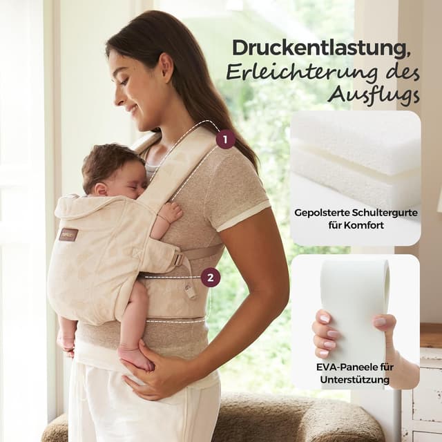 Thumbnail 6 de Momcozy Babytrage Neugeborene 3-11 kg