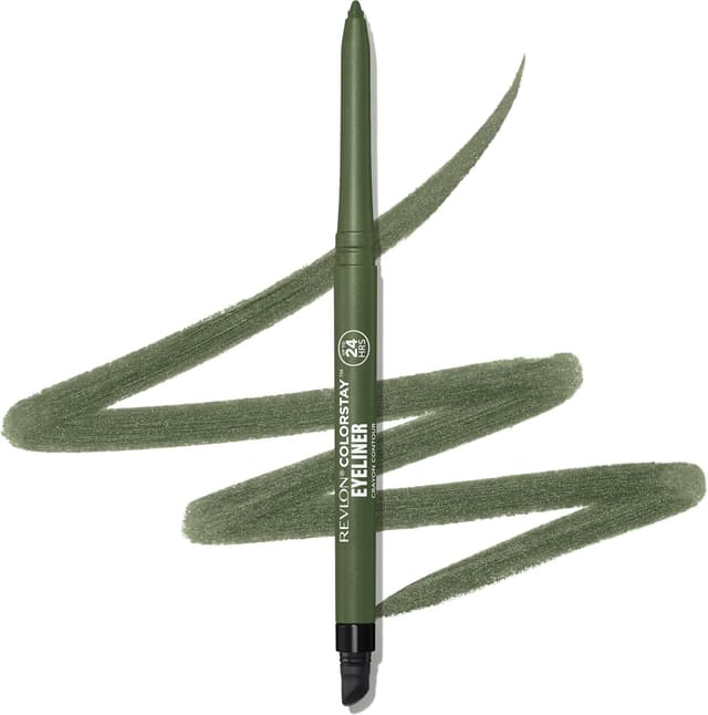 Detalle de Revlon ColorStay Eyeliner Pencil 206 Jade : crayon waterproof ultra pigmenté, effet smoky
