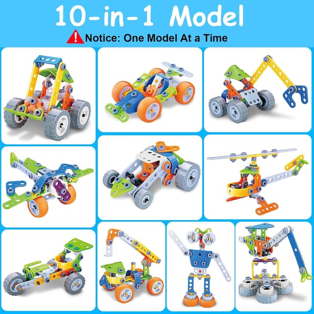 Thumbnail 5 de 10-in-1 STEM Toys 167 pieces