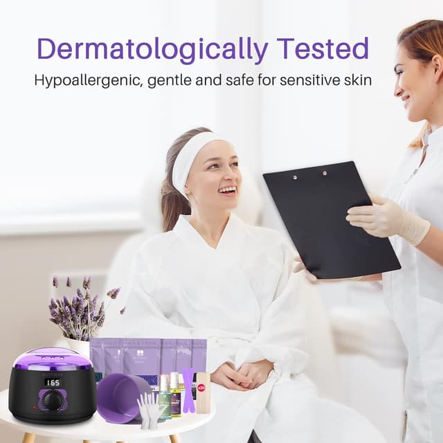 Detalle de BLITZWAX Waxing Kit with 51 Accessories ⚙