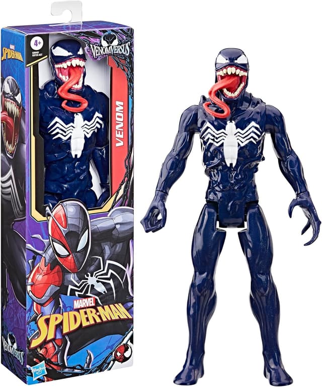 Detalle de Venom Action-Figur aus der Marvel Spider-Man VenomVersus Titan Hero Serie (30 cm)