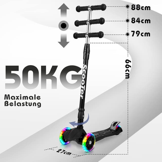 Thumbnail 6 de Fiqops Monopattino per bambini 3-12 anni 🛴