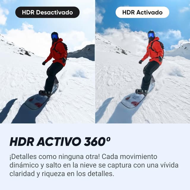 Thumbnail 5 de Insta360 X4 Cámara 360 8K para snowboard