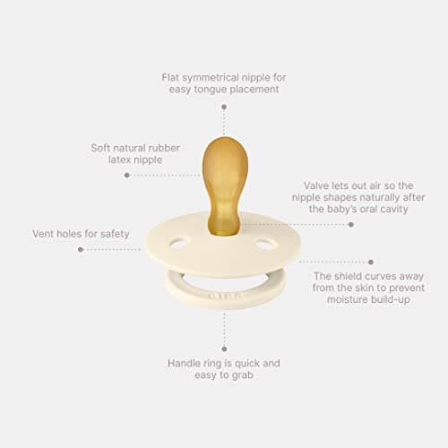 Thumbnail 1 de BIBS Sucette SymĂ©trique, taille 2, violet sky/mauve đ