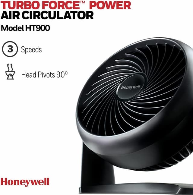 Thumbnail 1 de Honeywell TurboForce Power Fan HT900E 3 Speed Settings 🎐