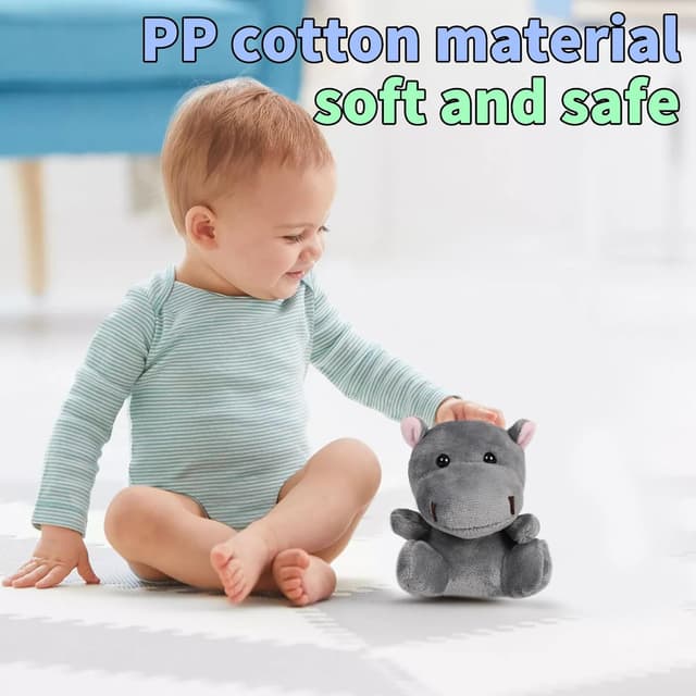 Thumbnail 6 de Mini Plush Animals 4.5" Valentine Classroom Pack