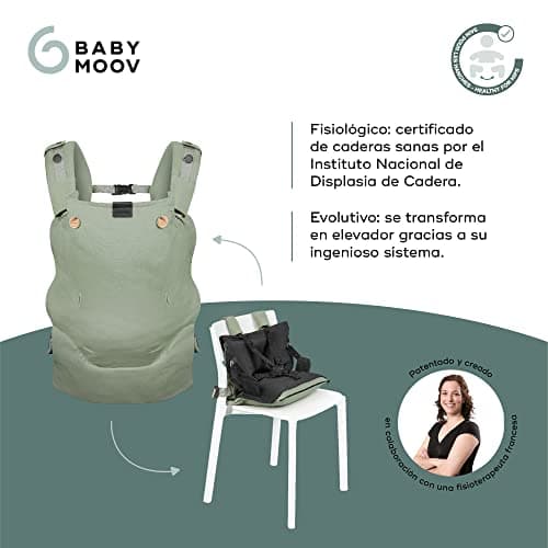 Thumbnail 2 de Babymoov Portabebés Moov & Boost Sage green