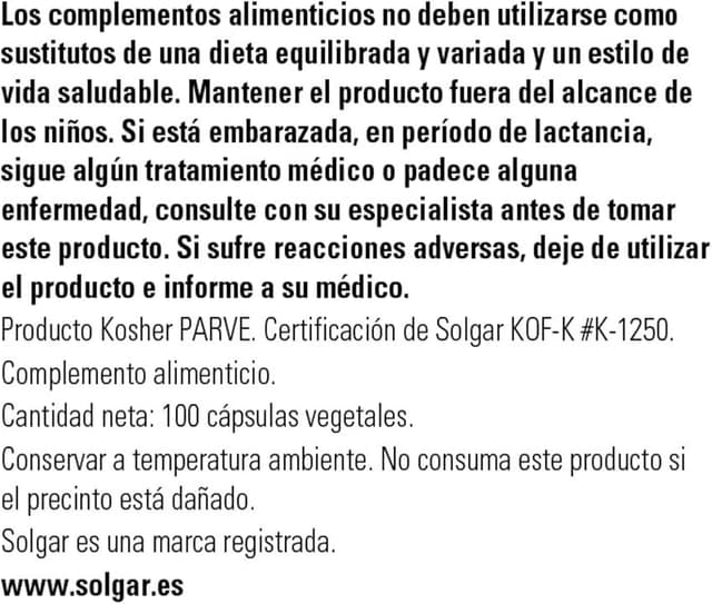 Thumbnail 1 de Solgar Vitamina C 100 unidades 🍶