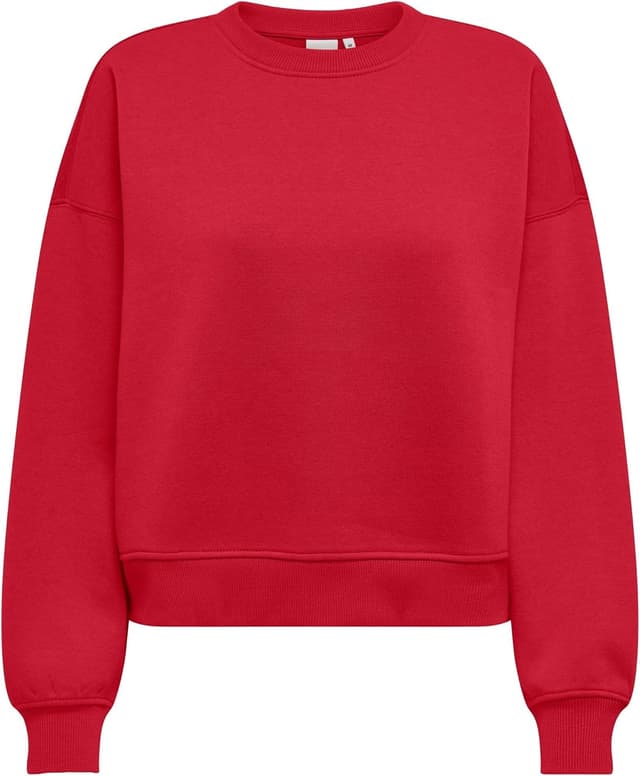 Detalle de Only Onlbest L/S Crew Neck Swt NOOS da donna: felpa basic morbida e intramontabile