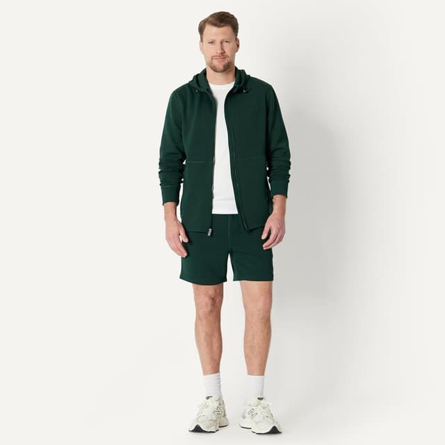 Detalle de Amazon Essentials Men’s Athletic Regular-Fit 6” Lounge Workout Gym Shorts