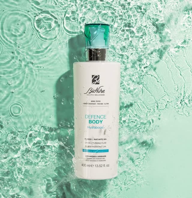 Detalle de Bionike Defence Body Hydraboost Fluido Idratante Corpo 24H per pelli sensibili, 400 ml