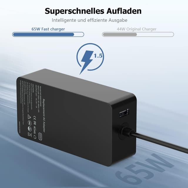 Thumbnail 5 de Surface 65W Ladegerät Ladekabel