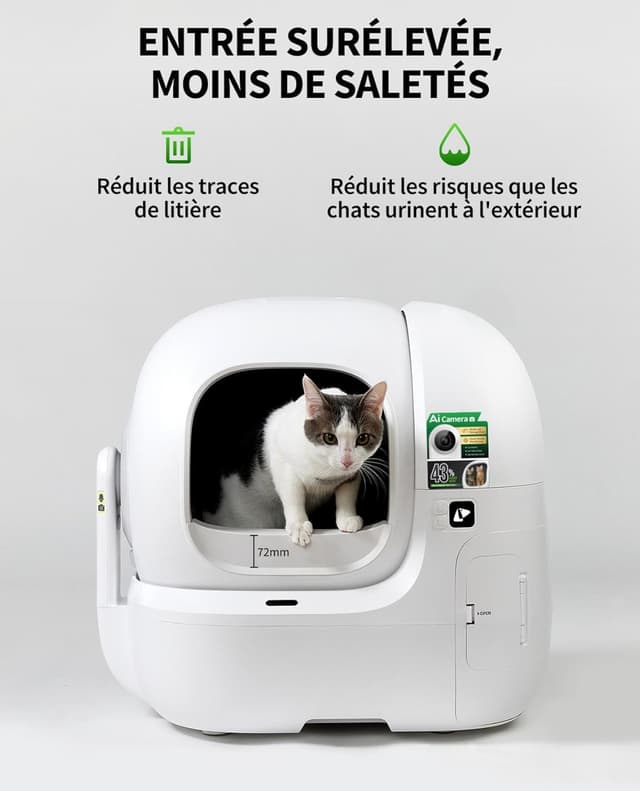 Thumbnail 2 de PETKIT Entrée surélevée 2.0 PUROBOT Max Pro