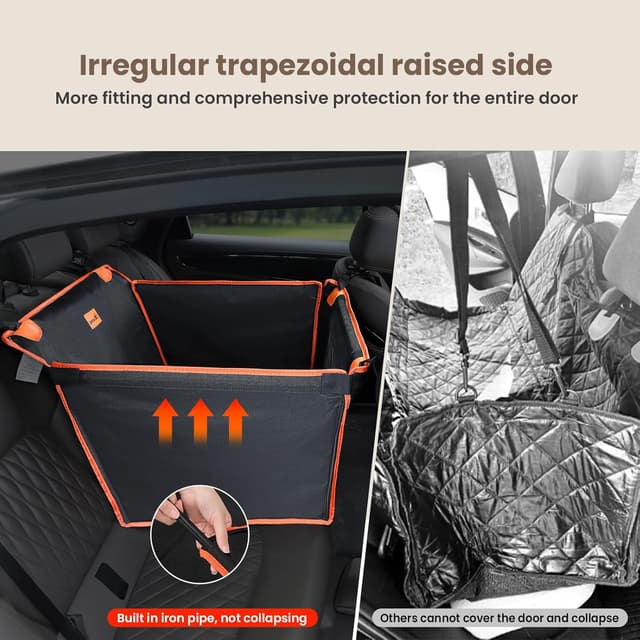 Detalle de Pecute Asiento Trasero Protector 6 capas para coche