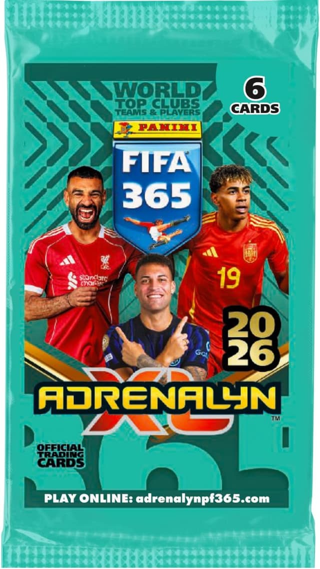Detalle 2 de Panini FIFA 365 2026 TCG – Boîte de 24 pochettes (144 cartes)