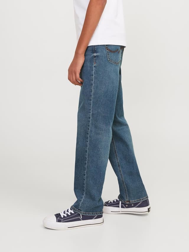 Detalle de JACK & JONES JJICLARK JOS 278 : jean coupe regular à taille mi-haute