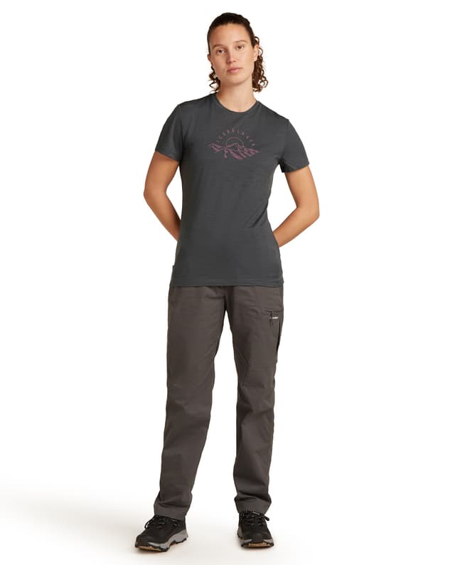 Thumbnail 2 de Icebreaker W Merino 150 Tech Lite SS Tee Sunrise Sumit camiseta mujer