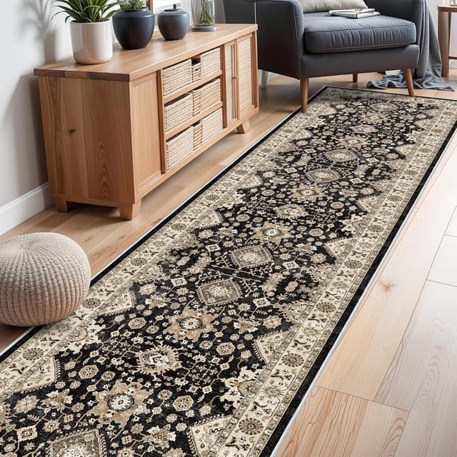 Thumbnail 2 de Washable 3x12 Runner Rug Non Slip Carpet 🏡