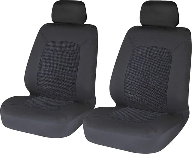 Detalle de Sakura Hampton 1 par fundas asiento delantero negro