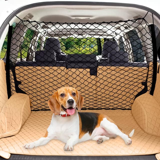 Detalle de STARROAD-TIM 120x70cm pet car barrier net for backseat
