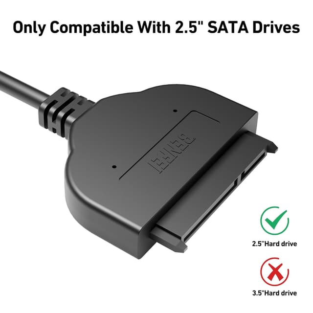Detalle de BENFEI SATA auf USB-Kabel 6 Gbit/s