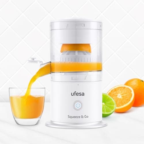 Thumbnail 3 de Ufesa Squeeze & Go White 🥤 Exprimidor Inalámbrico Portátil