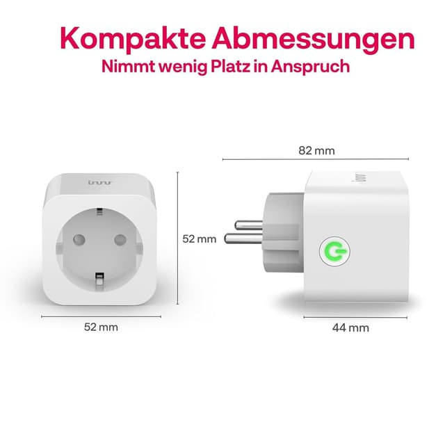 Thumbnail 6 de INNR Smart Plug (Zigbee Repeater) – 16 A Steckdose mit Strommessung, 4er-Set, kompatibel mit Hue* & Alexa
