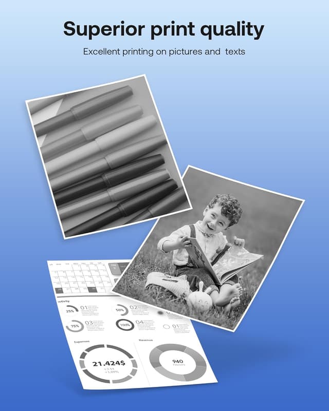 Detalle 2 de TN760 Black Toner Cartridge Replacement (TN-730/TN-760 Compatible) for Brother, 2-Pack