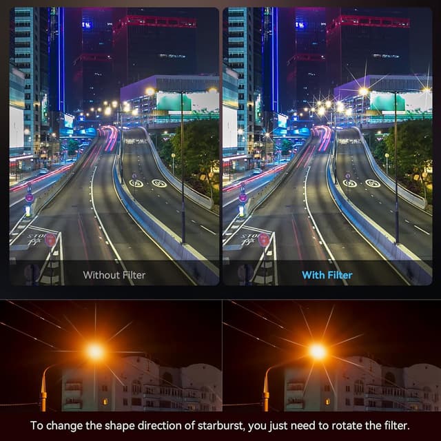 Thumbnail 5 de SMALLRIG 52mm Star Filter 8‑Punkt