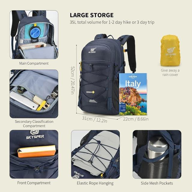 Detalle 2 de SKYSPER BOGDA 35 Wanderrucksack 35L