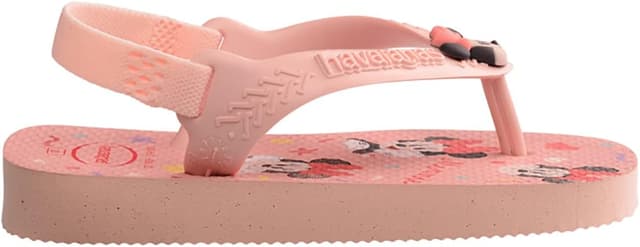 Detalle 2 de Havaianas Mixte Bébé Baby Disney Classics II Tongues en rose (taille 20)
