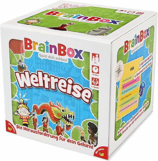 Detalle de Brain Box Weltreise Lernspiel für 6+