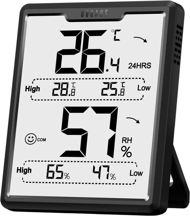 Imagen de DOQAUS Room Thermometer Hygrometer 3.4-inch en OfertitasTOP