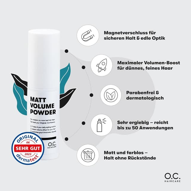 Thumbnail 6 de Volumen Puder Haare für mehr Volumen