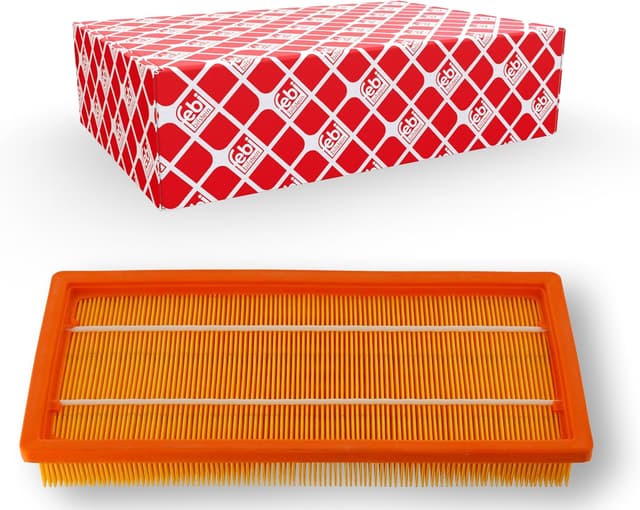 Detalle de Filtre à air Febi bilstein 32211 (cartouche filtrante) avec dimensions 41 x 155 x 320 mm