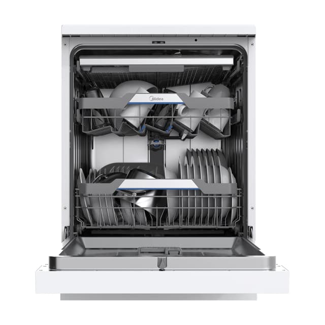 Detalle 1 de Midea MDWEF1433DW-WA lavavajillas 14 servicios