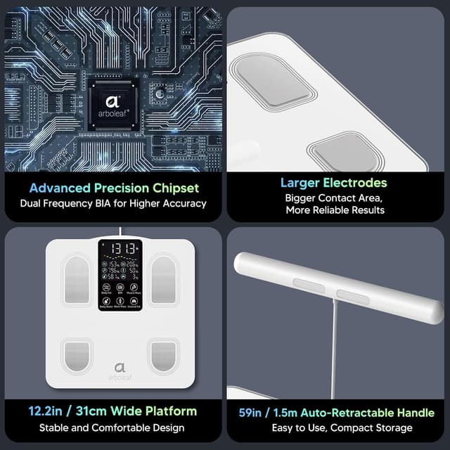 Thumbnail 6 de arboleaf Smart Scale 26-metric Body Analyzer ⚖