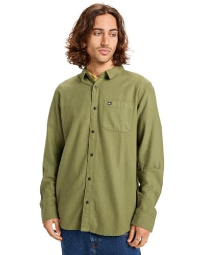Detalle de Quiksilver Jersey Motherfly Solid LS camisa Verde L