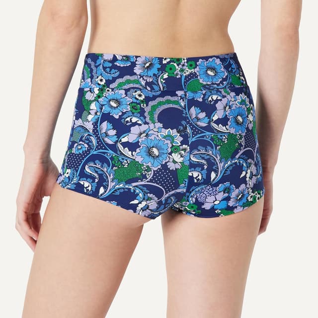 Detalle de Amazon Essentials women’s boy short swim bikini bottom