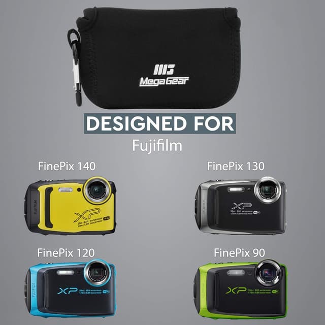 Thumbnail 5 de MegaGear Ultra Neoprenkamera Hülle für Fujifilm XP140