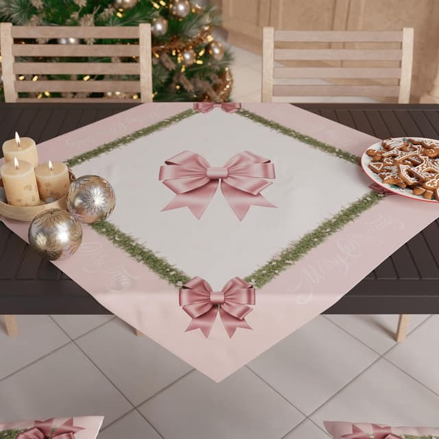 Detalle de PETTI Artigiani Centrotavola Natalizio 90x90 cm 🎄