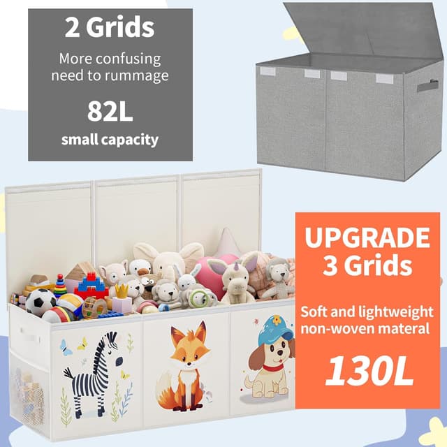 Thumbnail 2 de Restorgan Extra Large Toy Box Storage