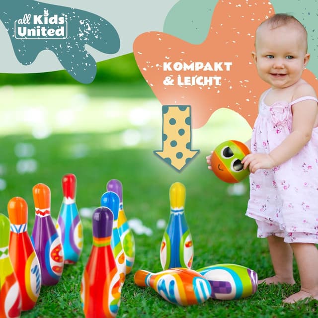 Thumbnail 5 de all Kids United Kegelspiel Bowling-Set XXL