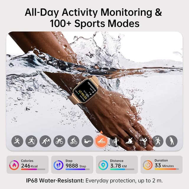 Detalle 2 de Women’s Smart Watch 1.85-inch HD Screen