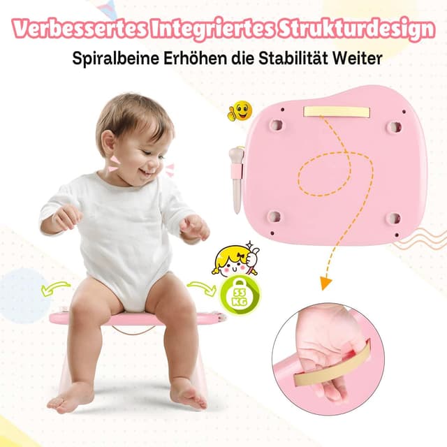 Thumbnail 6 de Smasiagon Magnettafel Kinderspielzeug ab 1 Jahr – Kindermaltafel 4 Beine