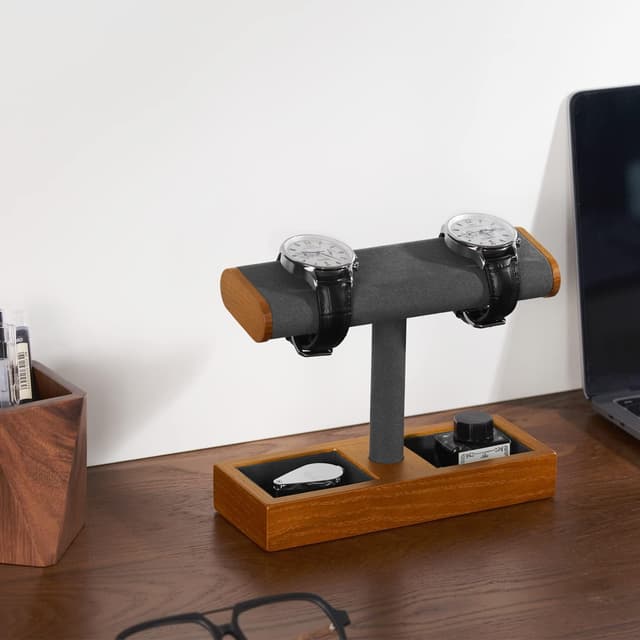 Thumbnail 7 de Papten Soporte de Madera para Relojes y Joyas